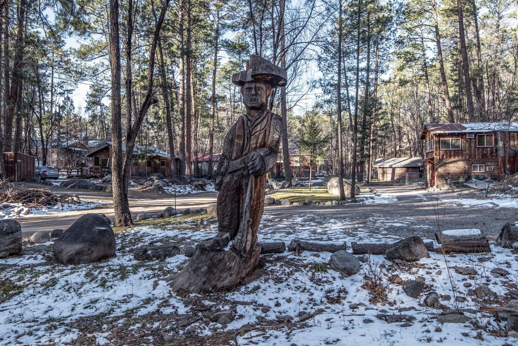 Villa Cabin Fever - Cozy Whirlpool Cabin Near River & Downtown Ruidoso Exterior foto