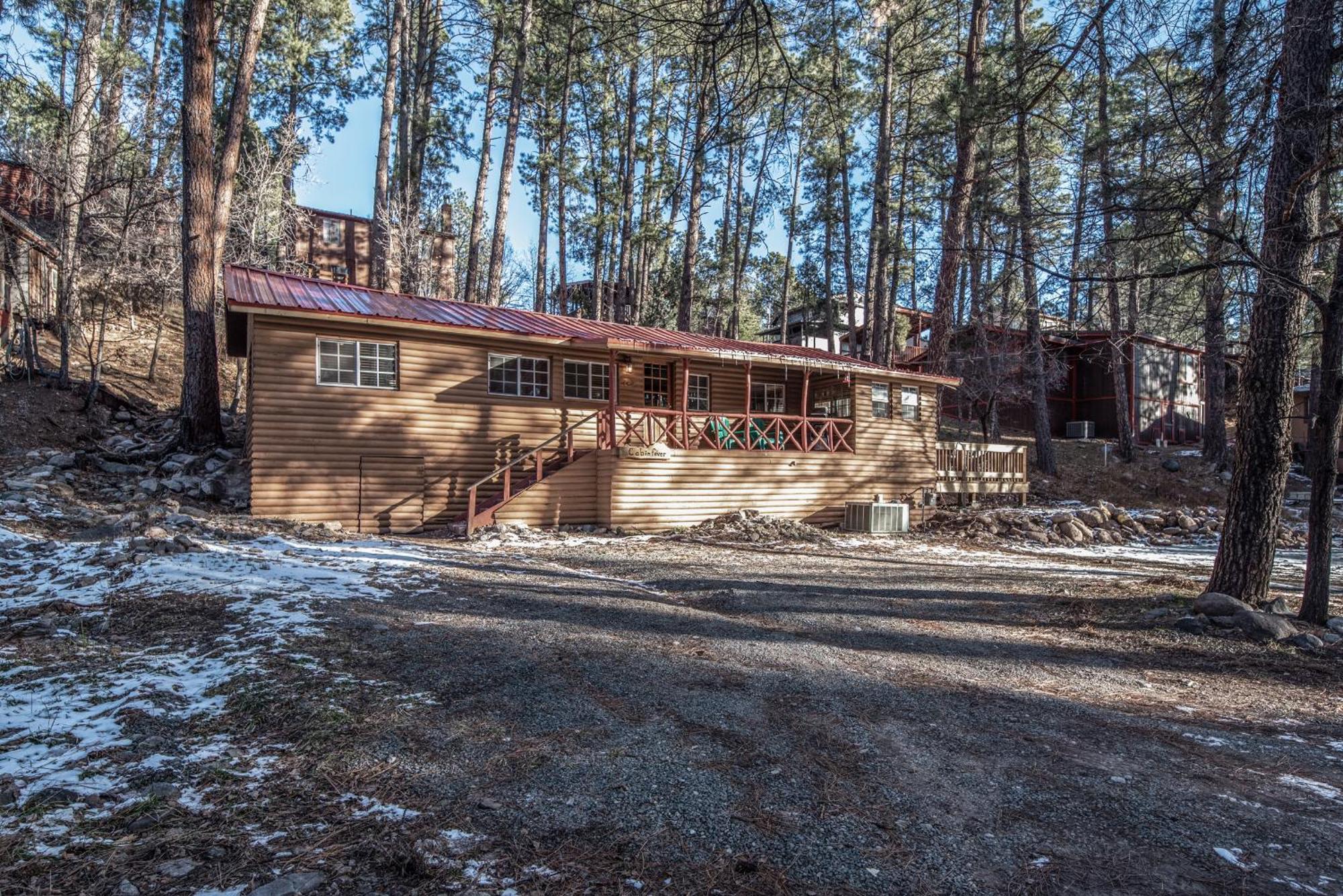 Villa Cabin Fever - Cozy Whirlpool Cabin Near River & Downtown Ruidoso Exterior foto