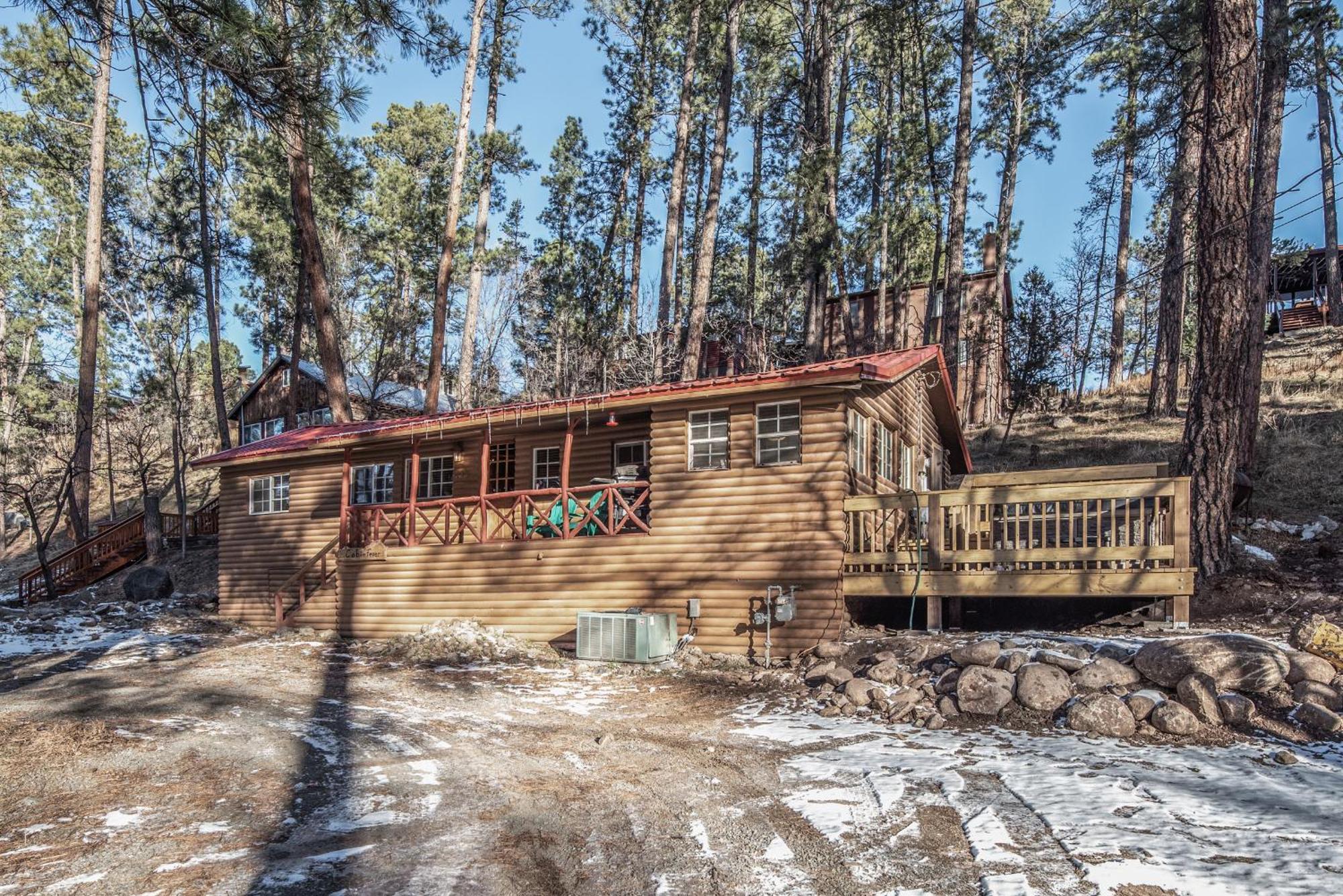 Villa Cabin Fever - Cozy Whirlpool Cabin Near River & Downtown Ruidoso Exterior foto