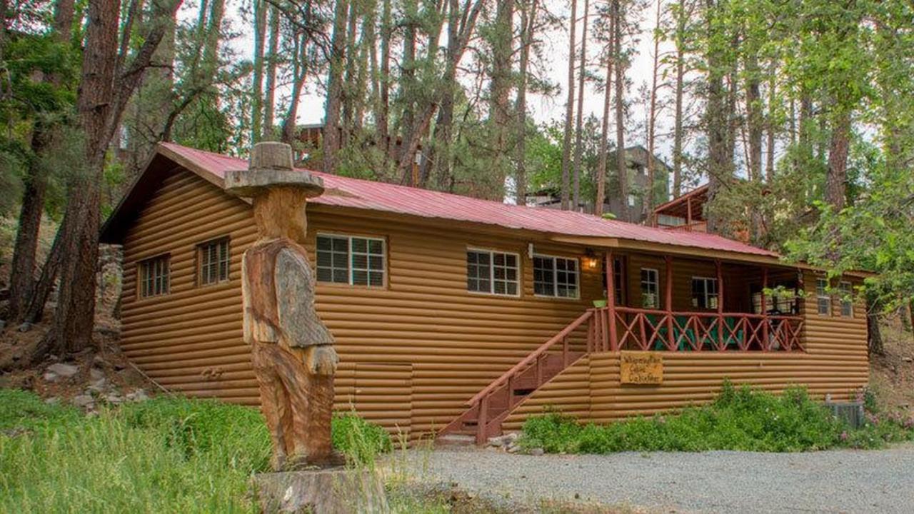 Villa Cabin Fever - Cozy Whirlpool Cabin Near River & Downtown Ruidoso Exterior foto